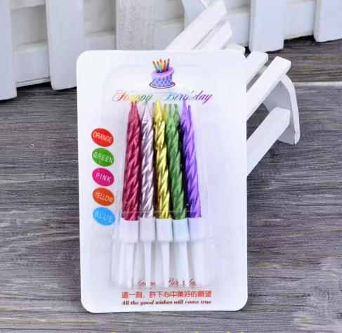 პატარა სანთლები კრომირებული