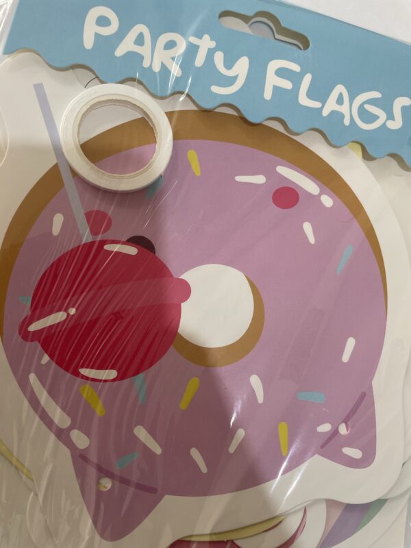 ბანერი Happy Birthday (დონატი)