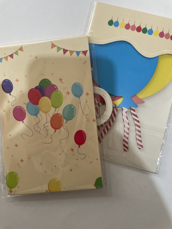 ბანერი ფერადი ბუშტები