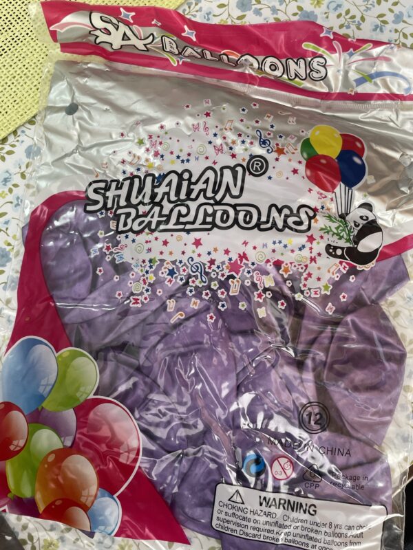 ქრომირებული ბუშტების შეკვრა 30სმ (50ც)