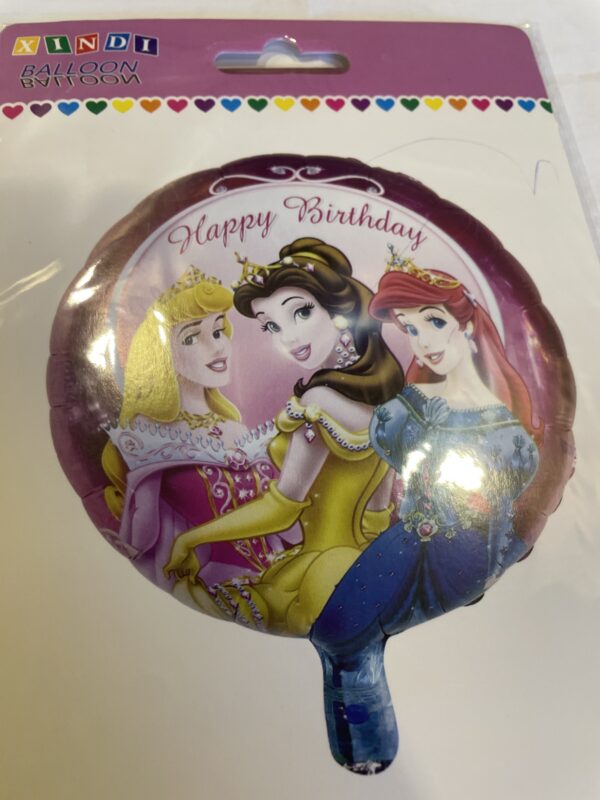 ფოლგირებული ბუშტი პრინცესები